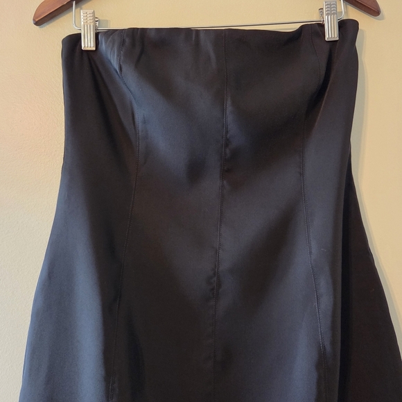 Meshki Strapless Tube Mini Little Black Dress Size Medium - Picture 10 of 15